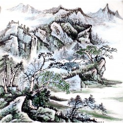 Chinese Landscape Painting - CNAG014250