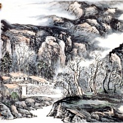 Chinese Landscape Painting - CNAG014251