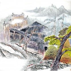 Chinese Landscape Painting - CNAG014252