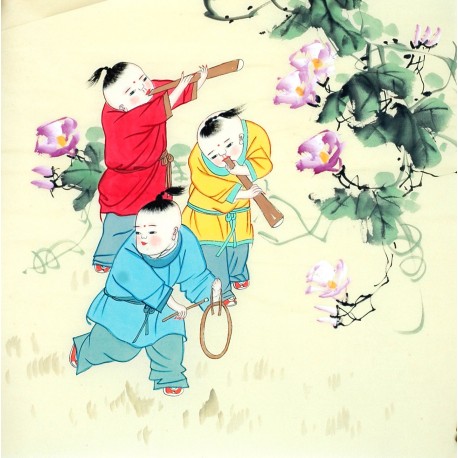 Chinese Figure Painting - CNAG014254