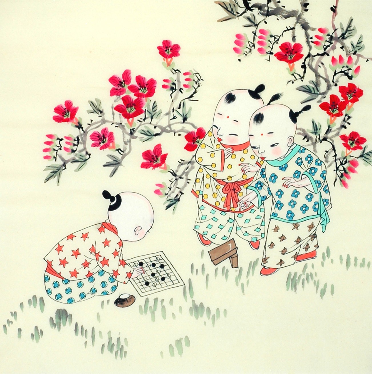 Chinese Figure Painting - CNAG014256