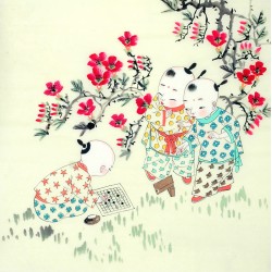Chinese Figure Painting - CNAG014258