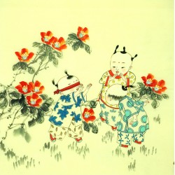 Chinese Figure Painting - CNAG014262