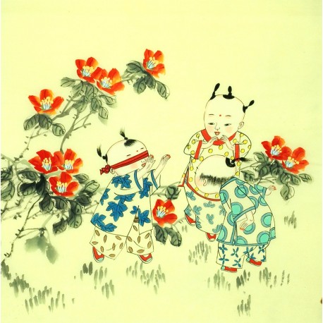Chinese Figure Painting - CNAG014262