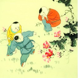 Chinese Figure Painting - CNAG014263