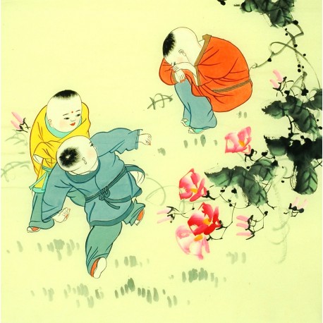 Chinese Figure Painting - CNAG014263