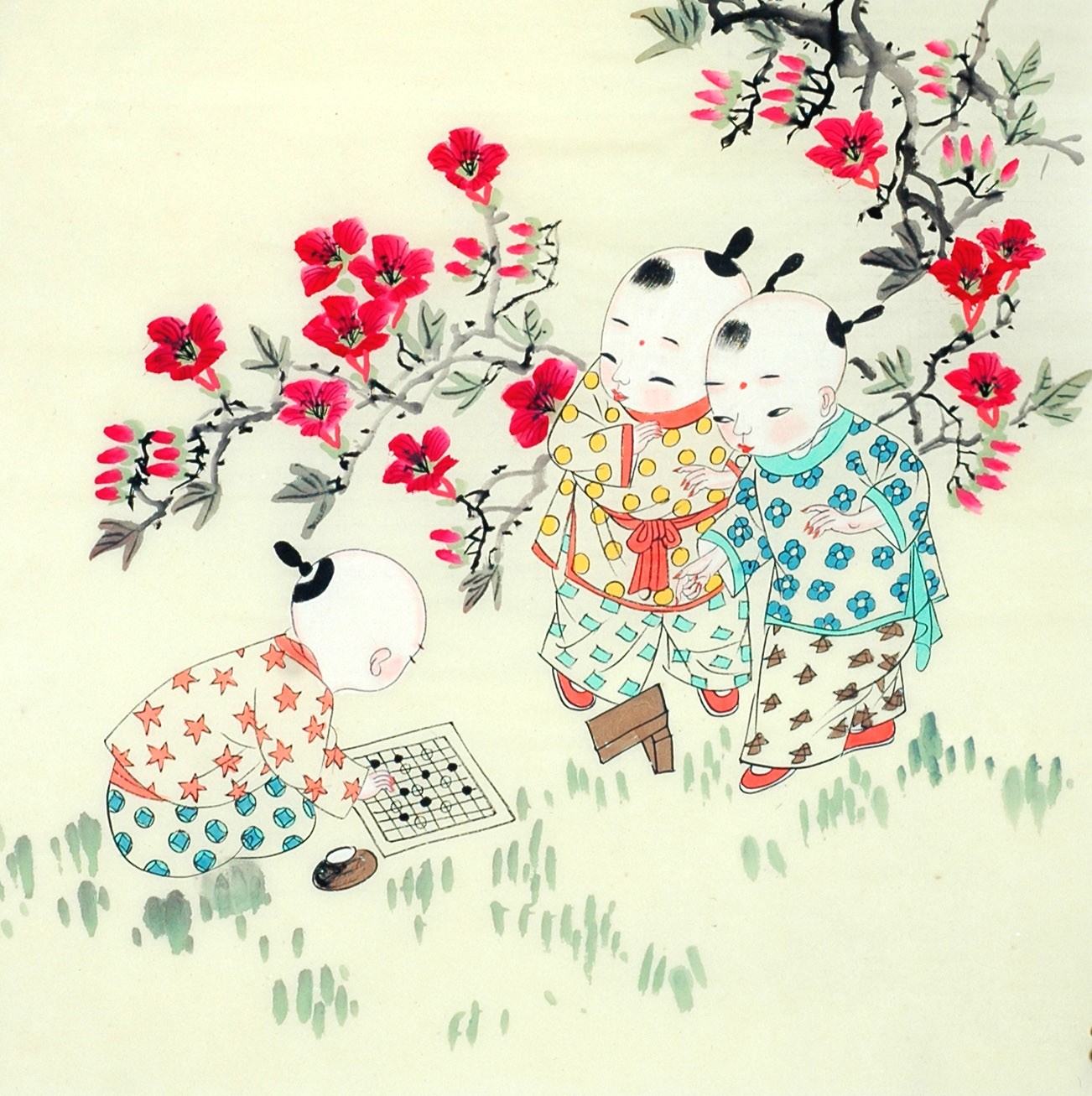 Chinese Figure Painting - CNAG014265