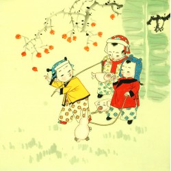 Chinese Figure Painting - CNAG014266