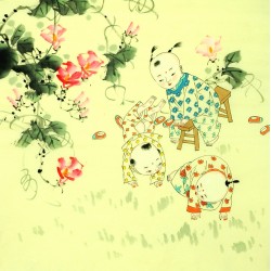 Chinese Figure Painting - CNAG014268