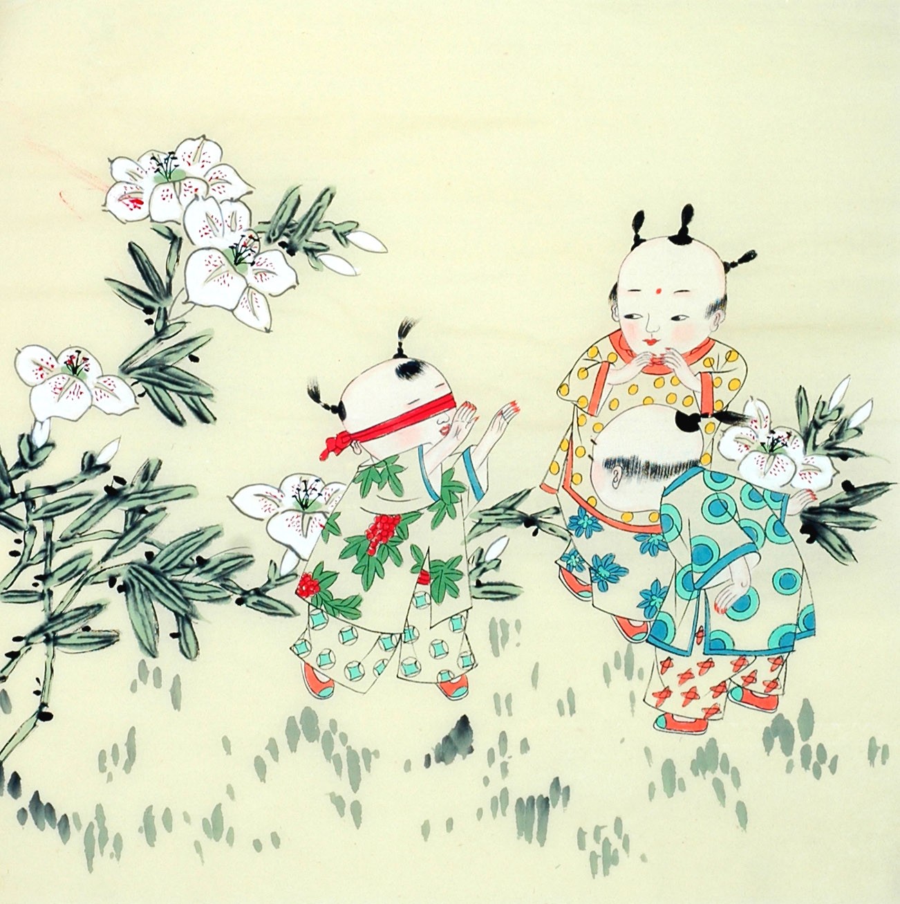 Chinese Figure Painting - CNAG014270