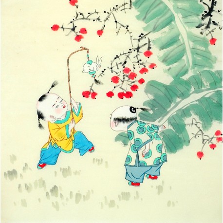 Chinese Figure Painting - CNAG014271