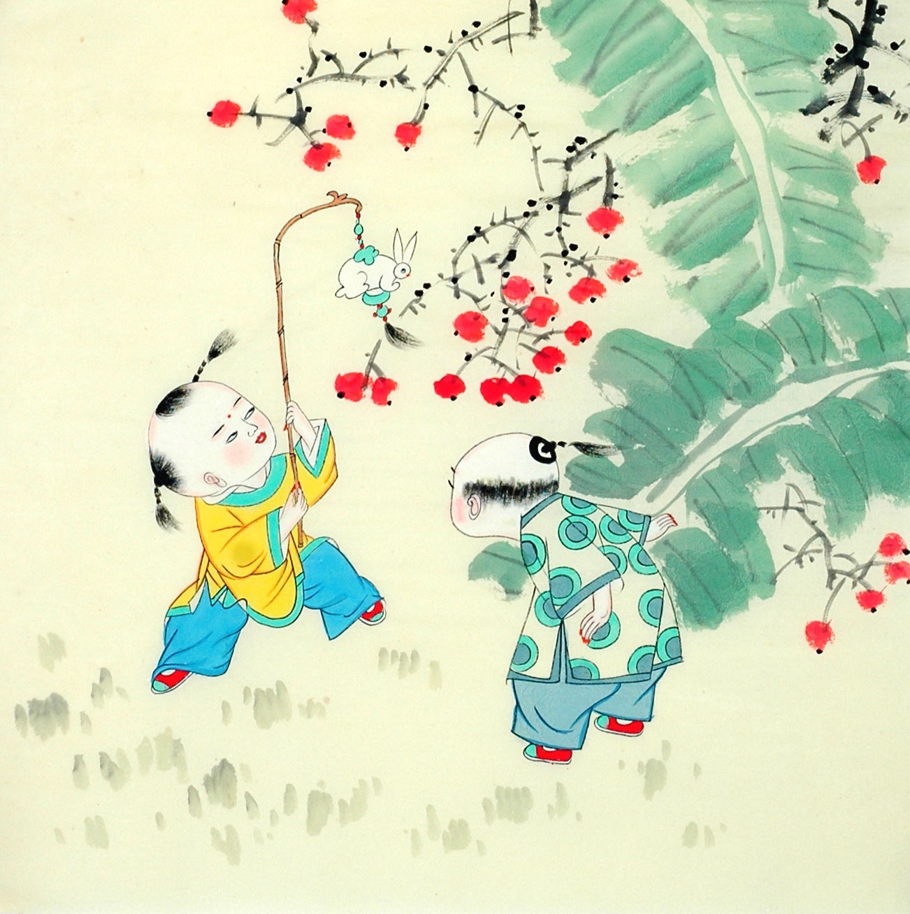 Chinese Figure Painting - CNAG014271