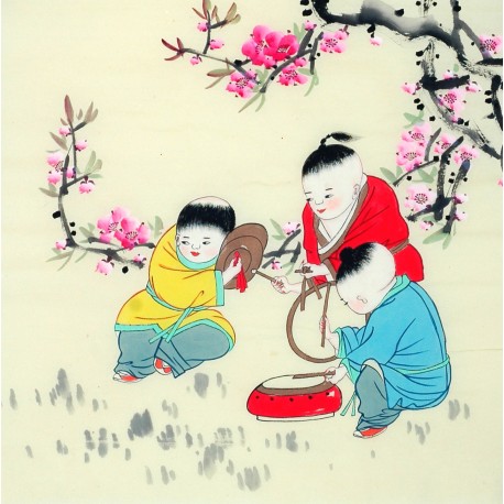 Chinese Figure Painting - CNAG014273