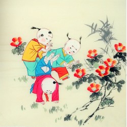 Chinese Figure Painting - CNAG014274