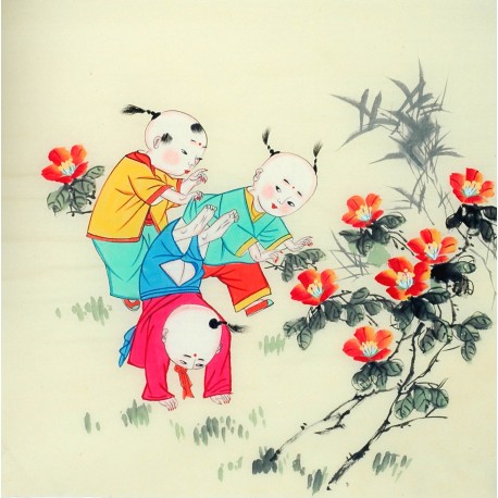 Chinese Figure Painting - CNAG014274