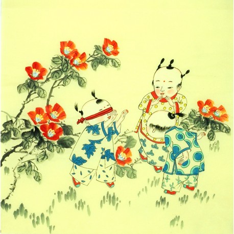 Chinese Figure Painting - CNAG014277