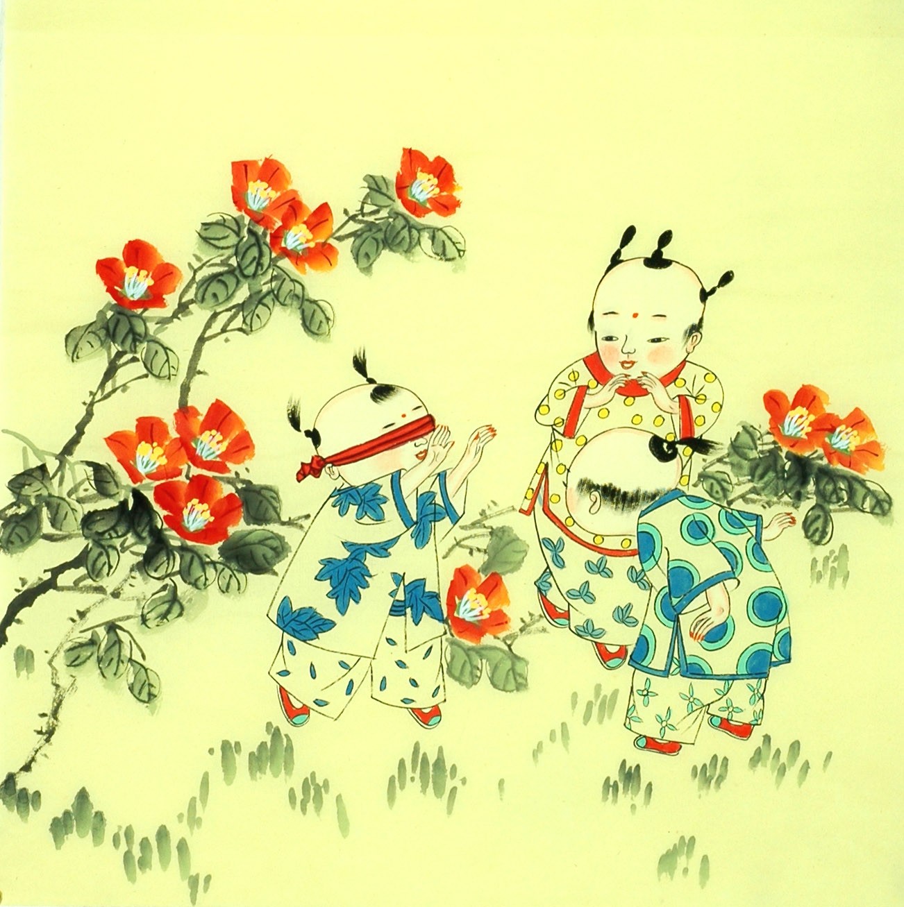 Chinese Figure Painting - CNAG014277