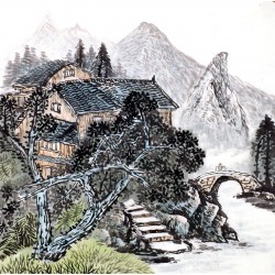 Chinese Landscape Painting - CNAG014279