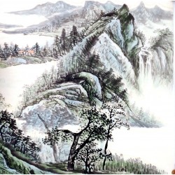 Chinese Landscape Painting - CNAG014281