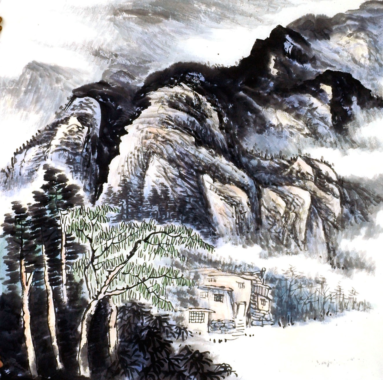 Chinese Landscape Painting - CNAG014282