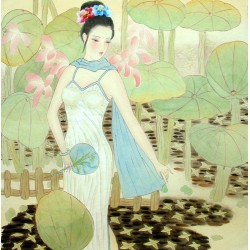 Chinese Figure Painting - CNAG014286