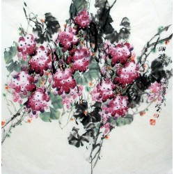 Chinese Grapes Painting - CNAG014288