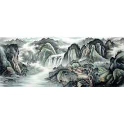 Chinese Landscape Painting - CNAG014295