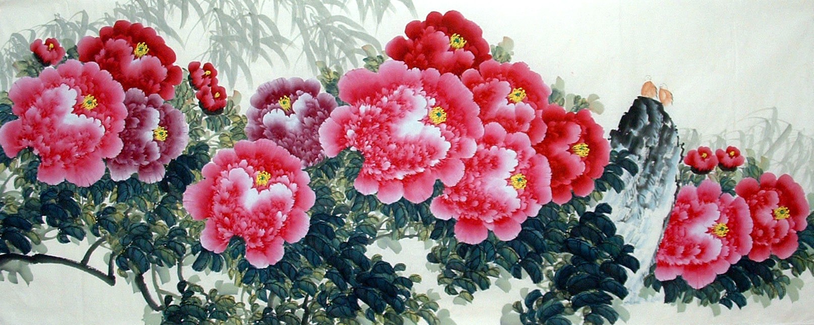 Chinese Peony Painting - CNAG014299
