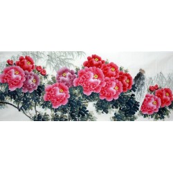 Chinese Peony Painting - CNAG014301