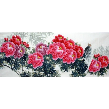 Chinese Peony Painting - CNAG014301