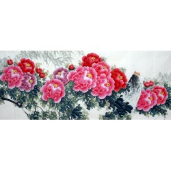 Chinese Peony Painting - CNAG014302