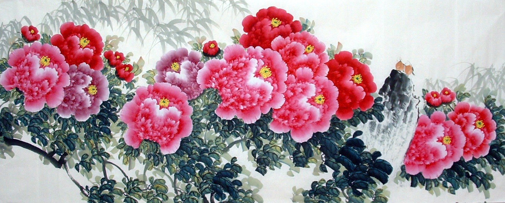 Chinese Peony Painting - CNAG014302
