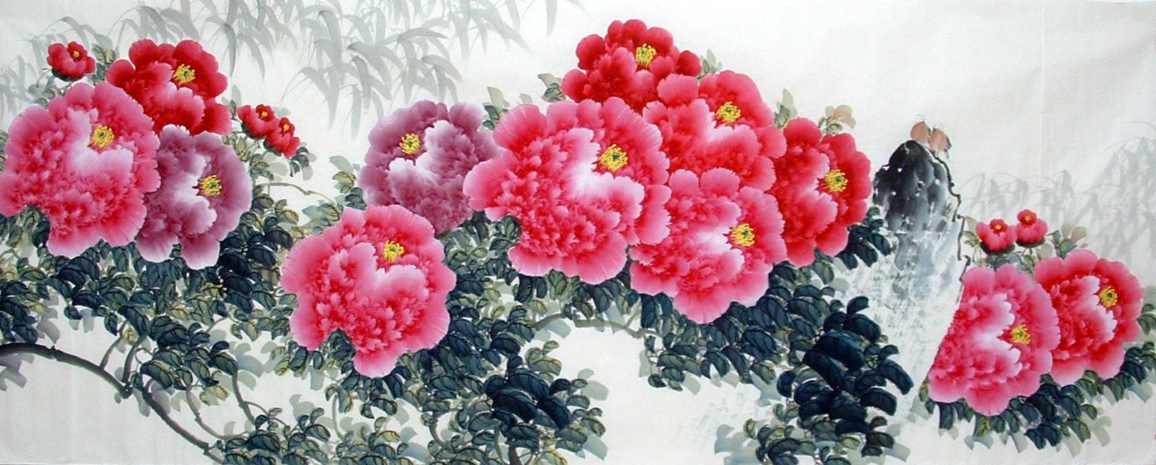 Chinese Peony Painting - CNAG014303