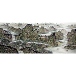 Chinese Landscape Painting - CNAG014305