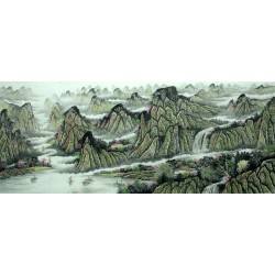 Chinese Landscape Painting - CNAG014306