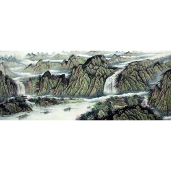 Chinese Landscape Painting - CNAG014308