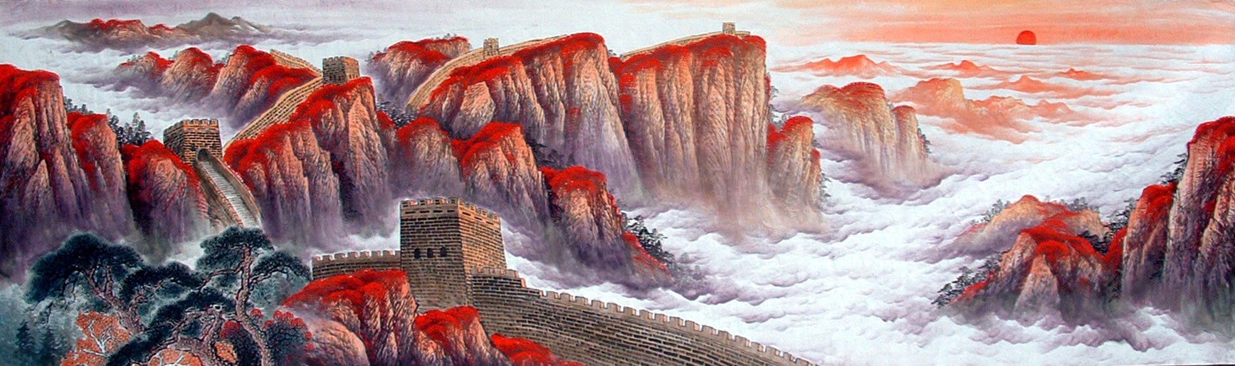Chinese Landscape Painting - CNAG014311