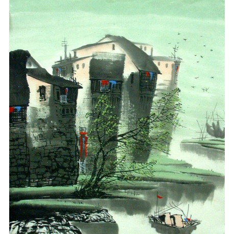 Chinese Jiangnan Painting - CNAG014312