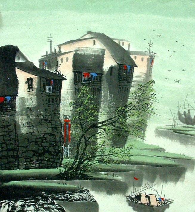 Chinese Jiangnan Painting - CNAG014312
