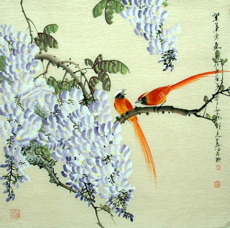 Chinese Flowers&Trees Painting - CNAG014314
