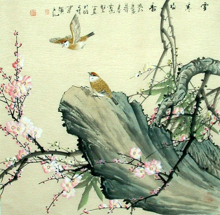 Chinese Flowers&Trees Painting - CNAG014316