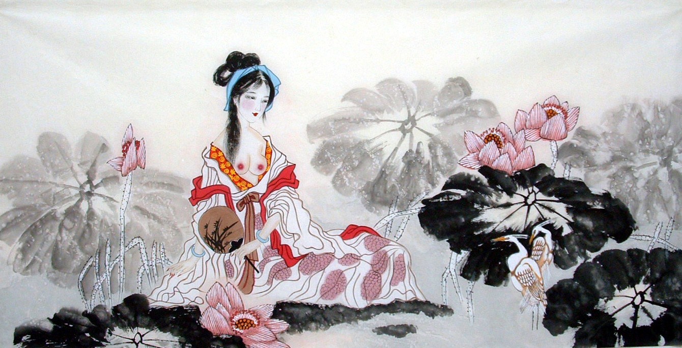 Chinese Figure Painting - CNAG014326