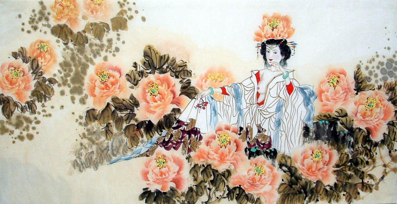 Chinese Figure Painting - CNAG014328