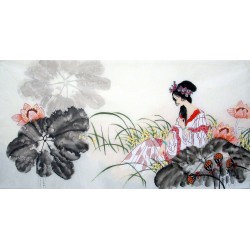 Chinese Figure Painting - CNAG014330