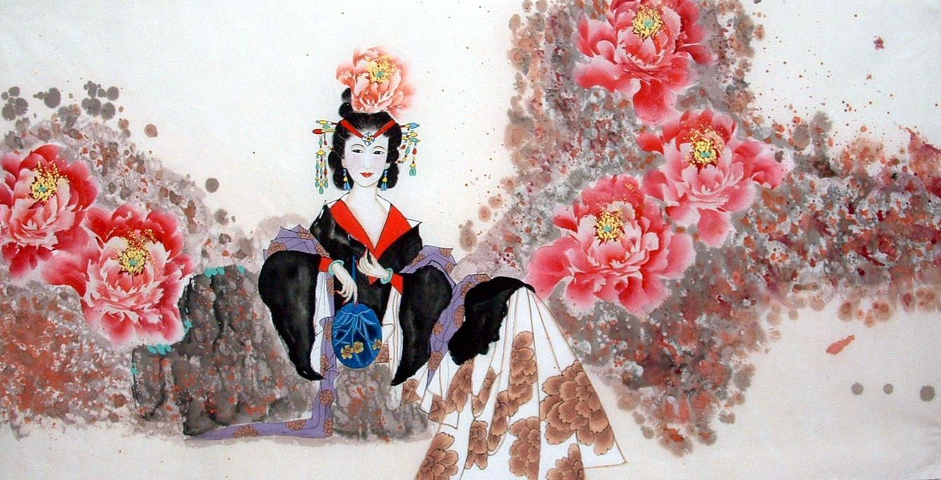 Chinese Figure Painting - CNAG014331