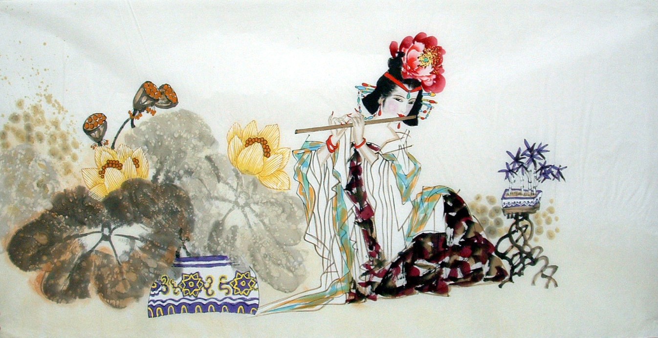 Chinese Figure Painting - CNAG014333