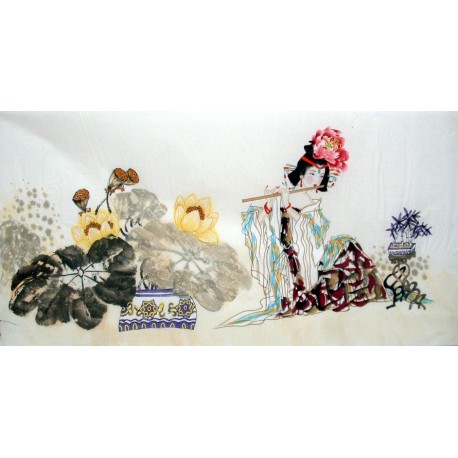 Chinese Figure Painting - CNAG014334