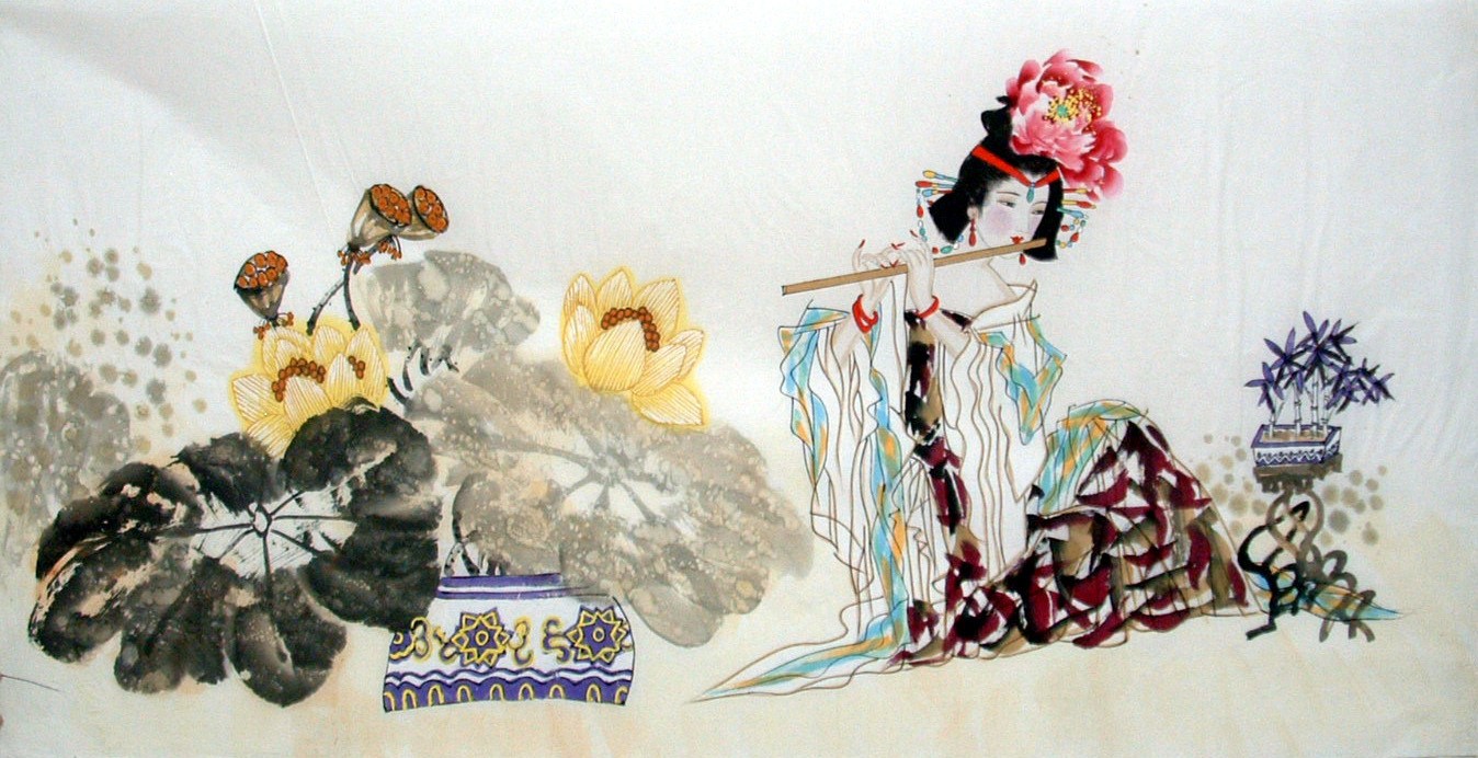 Chinese Figure Painting - CNAG014334
