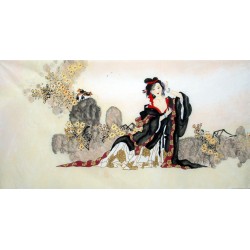 Chinese Figure Painting - CNAG014336