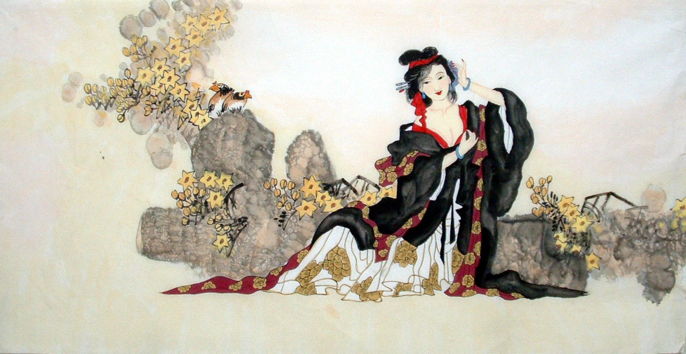 Chinese Figure Painting - CNAG014337